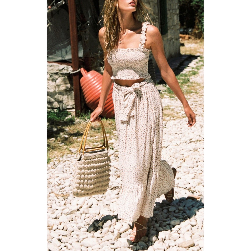 [Faithfull the Brand] SET Sabila skirt & Rowe Top
